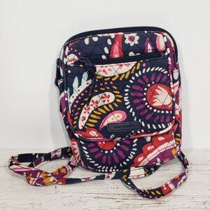 Vera Bradley Crossbody Purse   Mini Hipster Painted Paisley